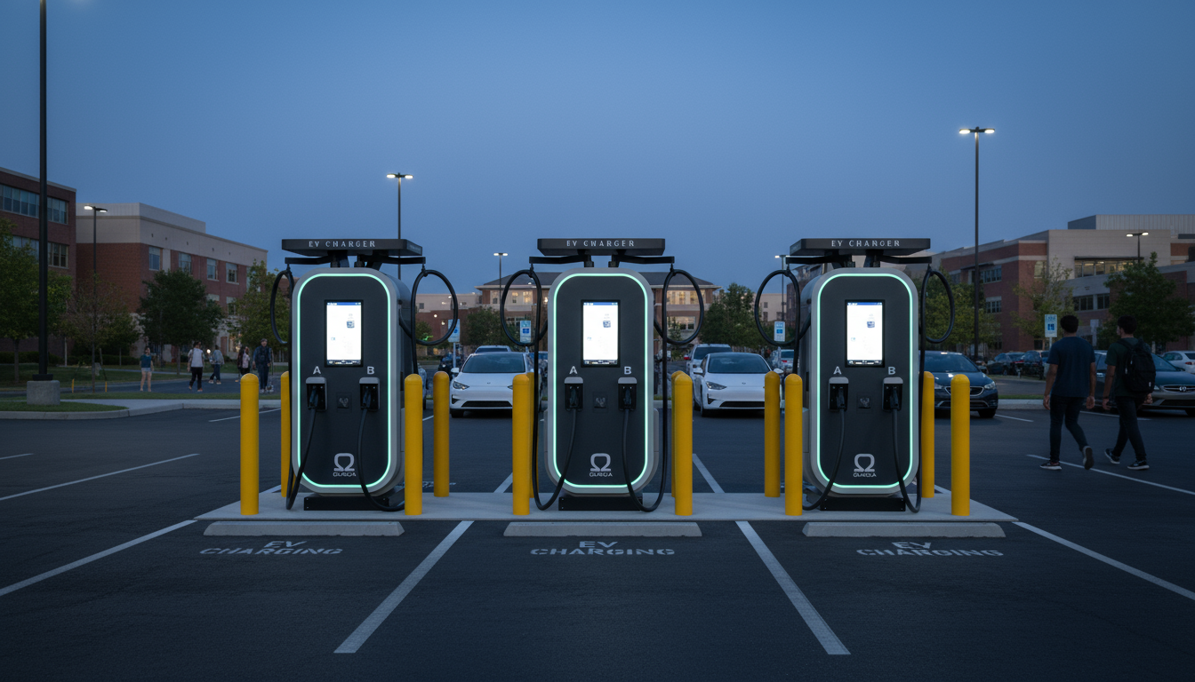 OMEGA — Permanently-Installed Commercial DC Fast Charger 60–320kW ...