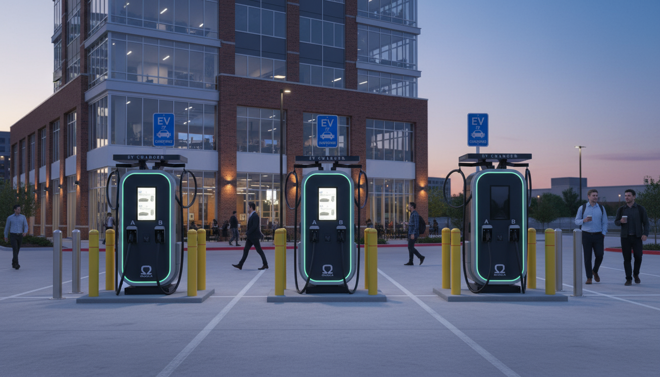 OMEGA — Permanently-Installed Commercial DC Fast Charger 60–320kW ...