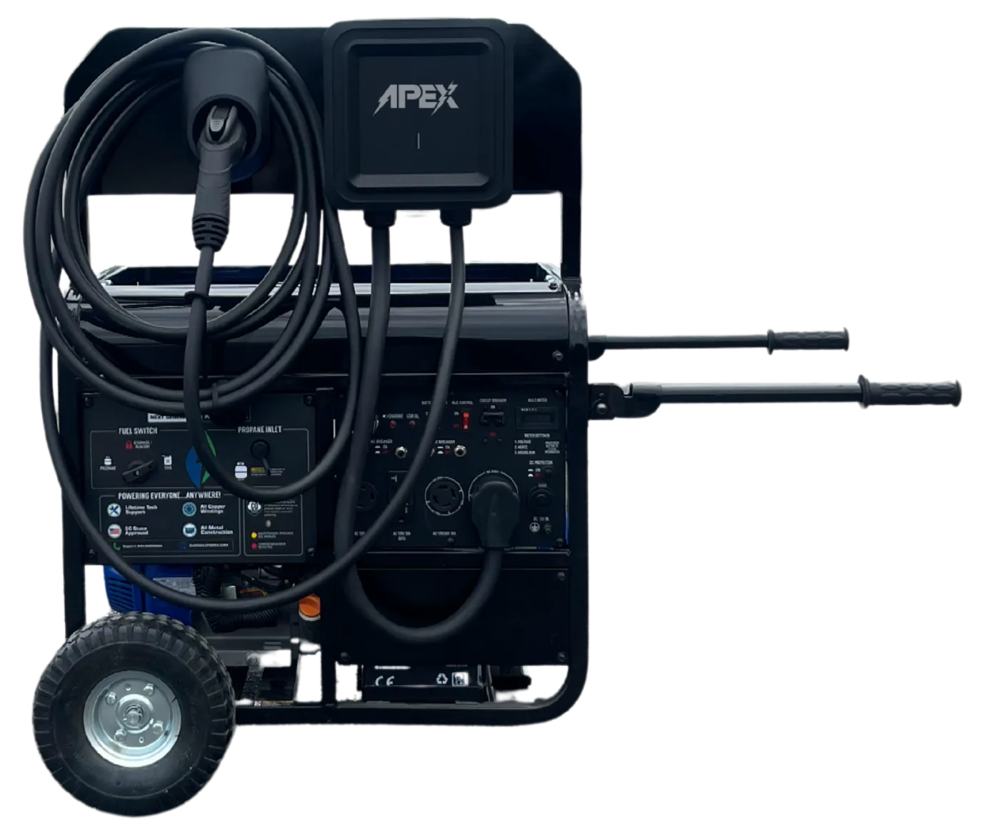 Jimmy Charge Rigs APEX Dual-Fuel Portable L2 Charger | Charge Rigs
