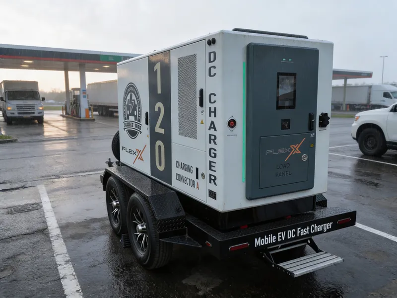FLEXX Mobile Battery DC Fast Charger | Charge Rigs