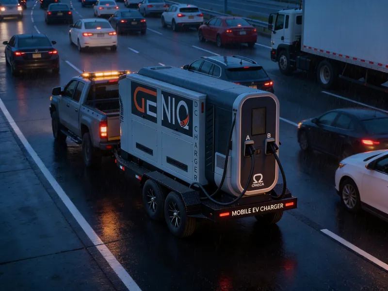 GenIQ Generator-Powered Mobile DC Charger | Charge Rigs