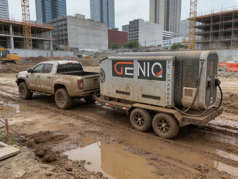 GenIQ Generator-Powered Mobile DC Charger | Charge Rigs