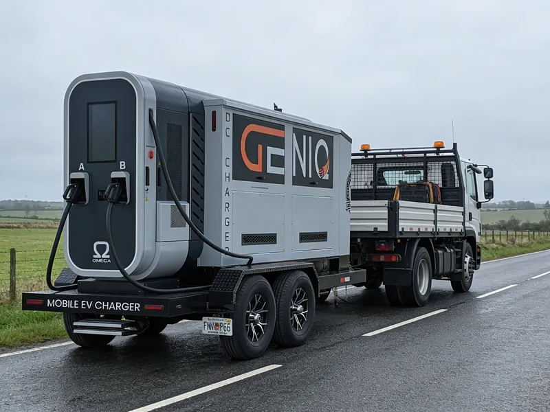 GenIQ Generator-Powered Mobile DC Charger | Charge Rigs