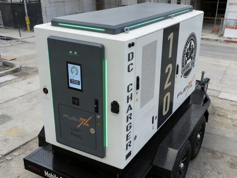 FLEXX Mobile Battery DC Fast Charger | Charge Rigs