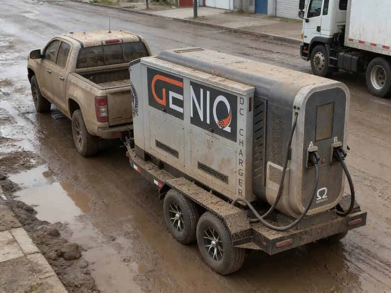 GenIQ Generator-Powered Mobile DC Charger | Charge Rigs