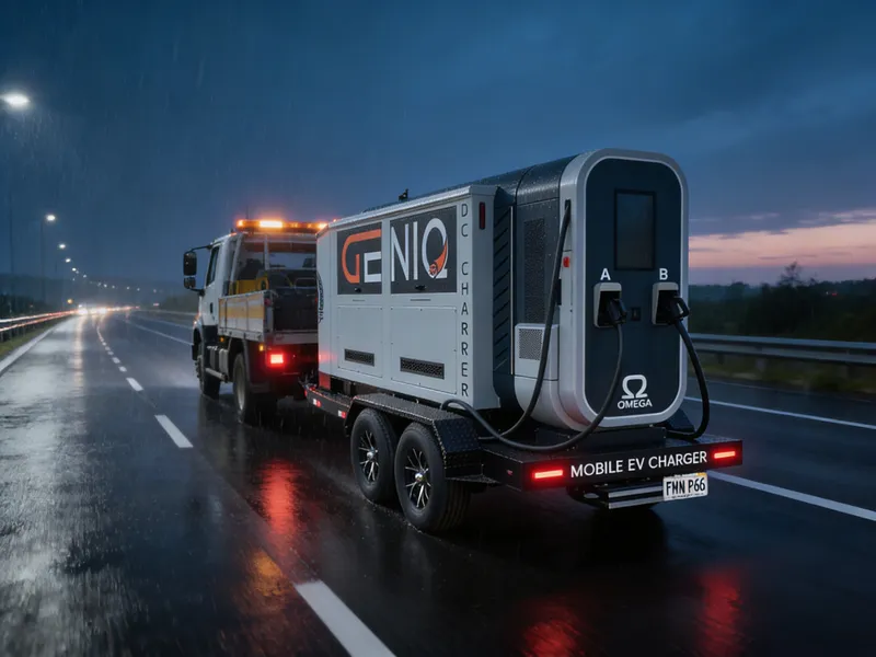 GenIQ Generator-Powered Mobile DC Charger | Charge Rigs