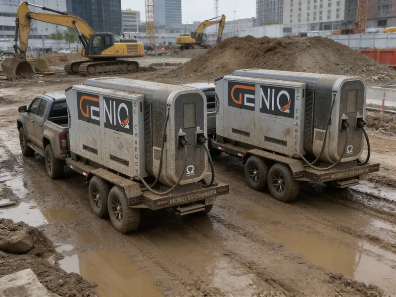 GenIQ Generator-Powered Mobile DC Charger | Charge Rigs
