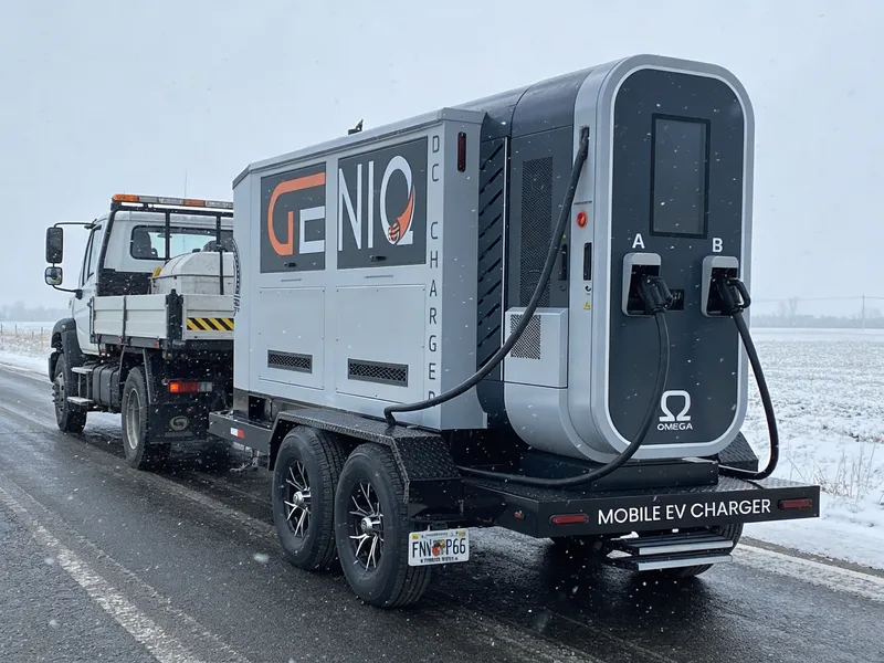 GenIQ Generator-Powered Mobile DC Charger | Charge Rigs