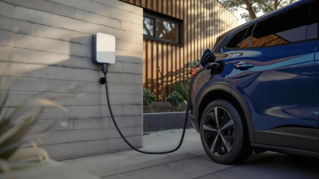 EV Charger Garage