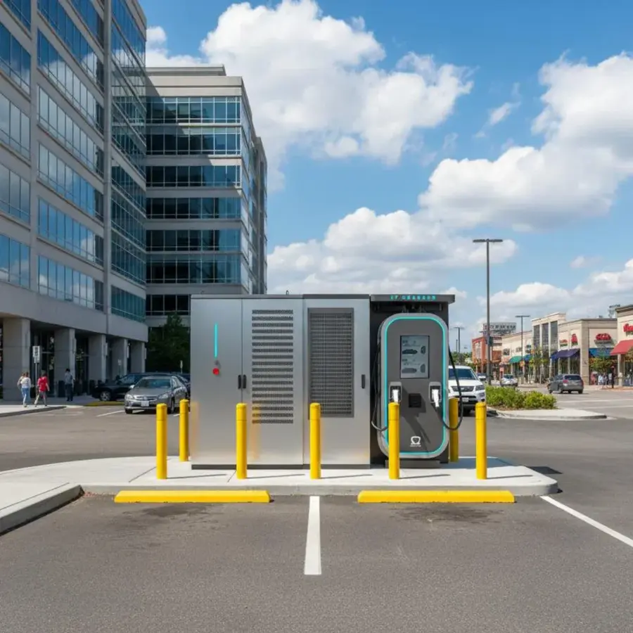 Fixed EV charging point