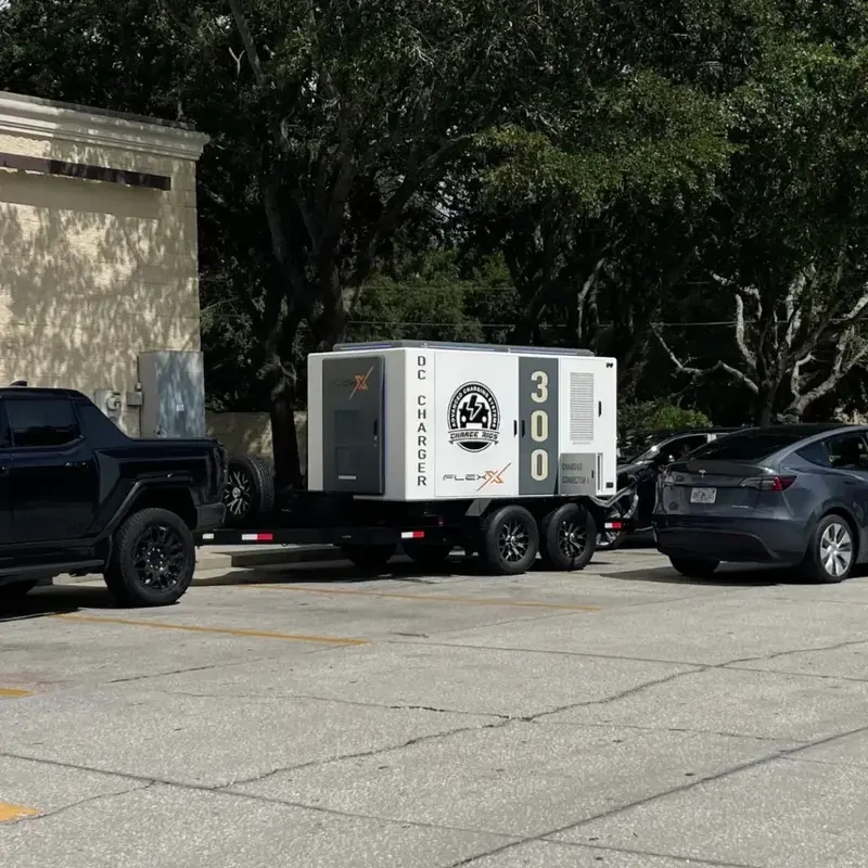 portable flexx ev charing solution