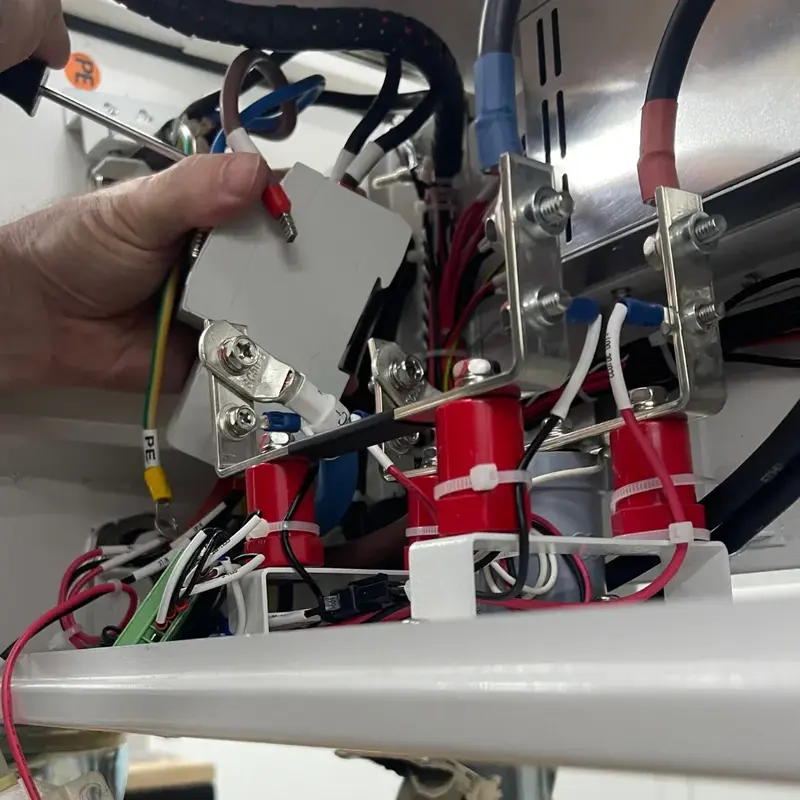 ev charing wiring system