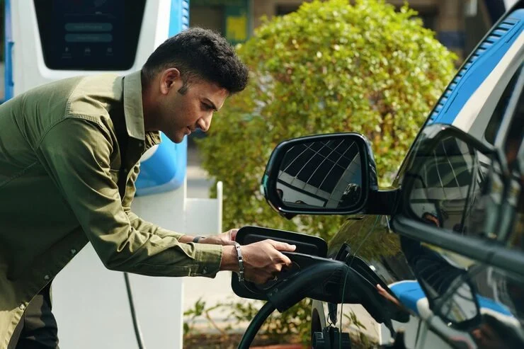 Connecting EV Charger with an EV